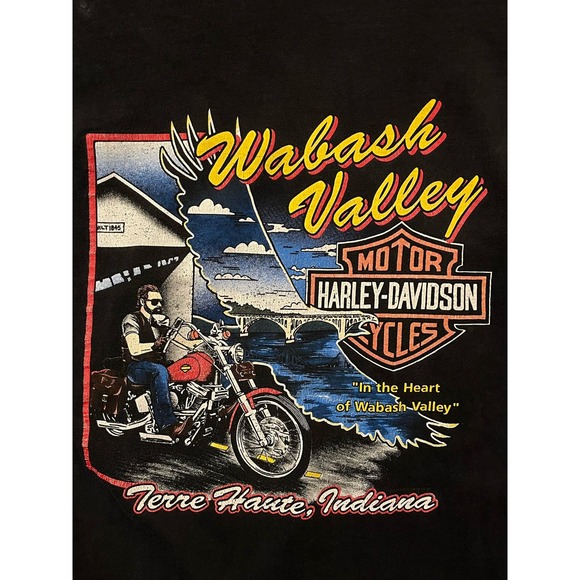 Vintage 1992 Harley graphic tee - Picture 4 of 6
